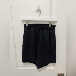 Lululemon Black Tie Shorts